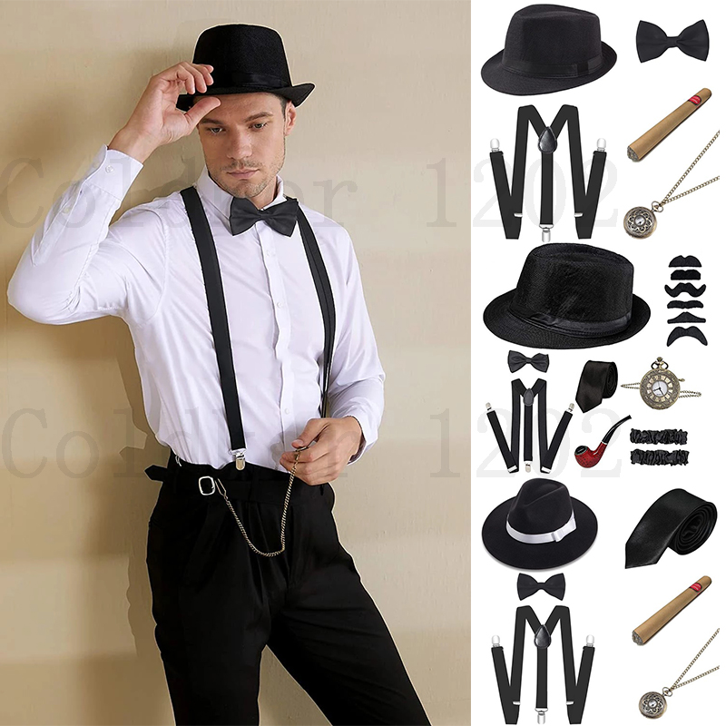 Men'S Accessories In The 1920S - Бесплатная доставка, мужские аксессуары для Хэллоуина