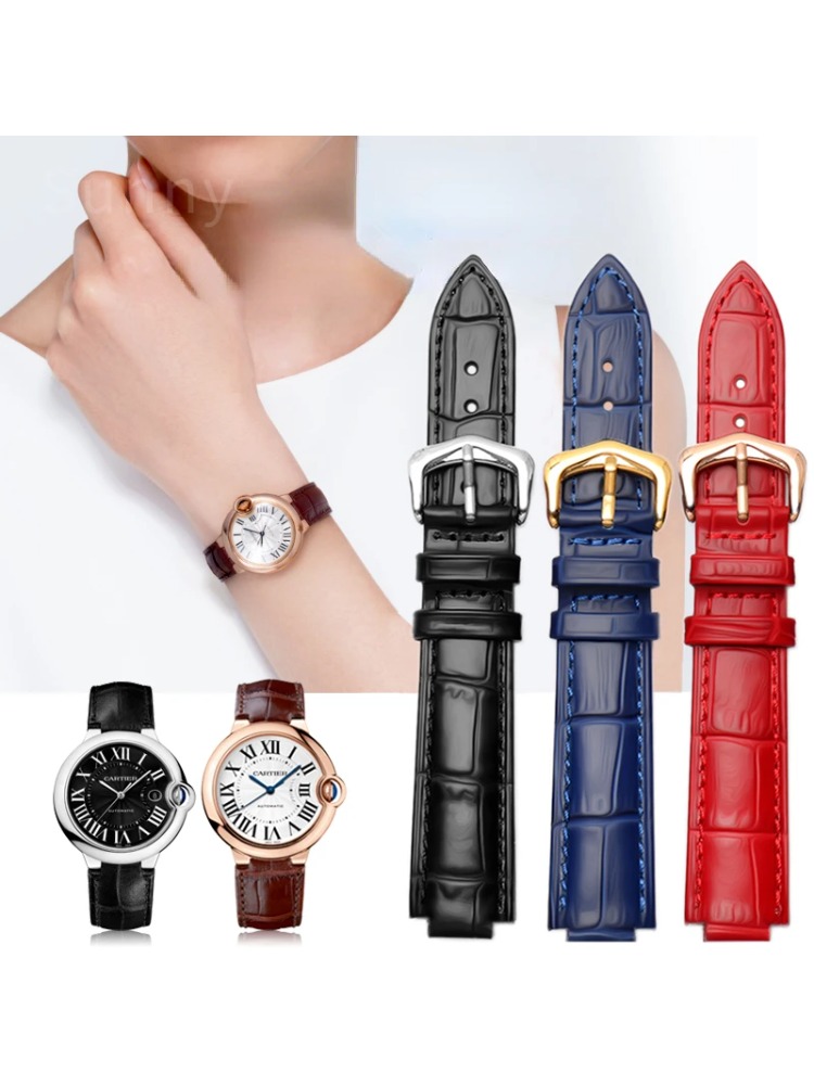 Men'S Accessories Cartier - Ремешок из натуральной кожи для Tank